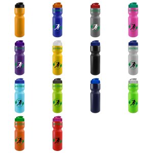 Traveler Bike Bottle with Flip-Top Lid (Colors) - 28 oz.