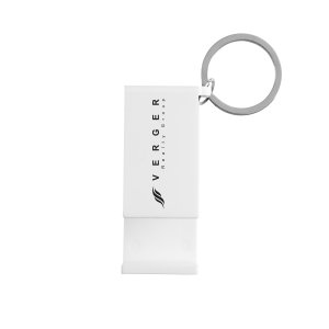 Recycled ABS Clip-On Phone Stand Keychain