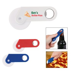 Dual Function Pizza Slicer and Opener