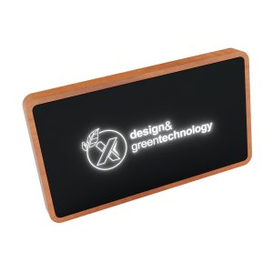 SCX Innovative Design Maple Wood Wireless Power Bank 5000 mAh