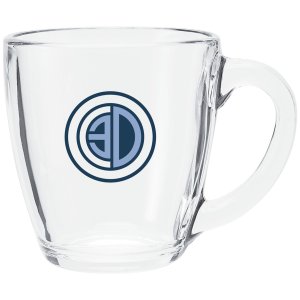 Vista 15 oz Glass Coffee Mug