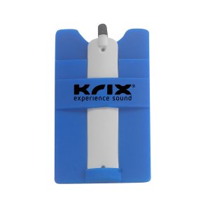 Phone Wallet with Built-In Stylus Stand