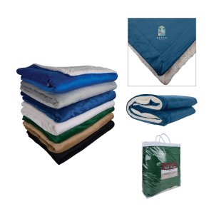 Hudson Ultra-Plush Sherpa Blanket