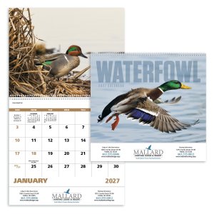 Waterfowl - Spiral Calendar