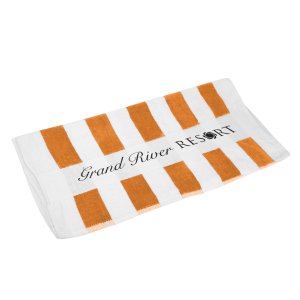 Shoreline Stripes Cotton Beach Towel