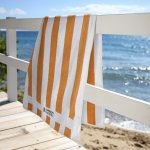 Shoreline Stripes Cotton Beach Towel