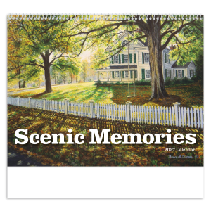 Scenic Memories - Spiral Calendar