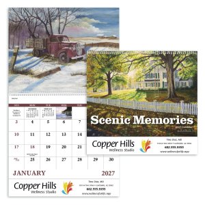 Scenic Memories - Spiral Calendar