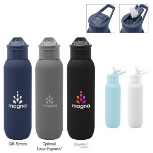 SipperPop Recycled Stainless Steel Bottle 20 oz