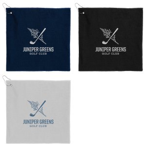 Greenside Recycled Golf Towel 15 x 15