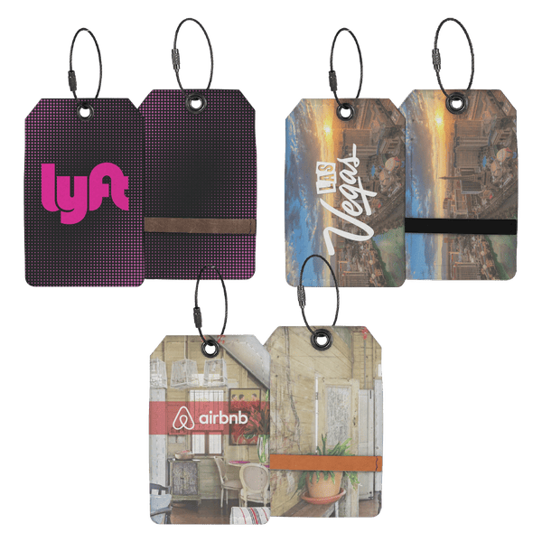 American Made Felt Luggage Tag