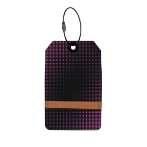 American Made Felt Luggage Tag