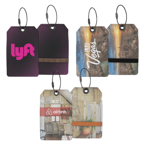 American Made Felt Luggage Tag