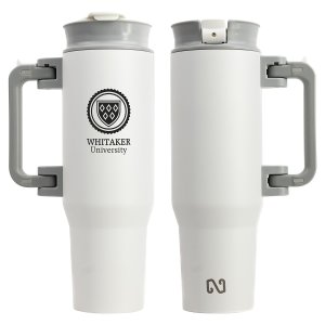 NAYAD Genesis 40 oz Stainless Steel Double-Wall Vacuum Insulated Mug with Foldable Handle
