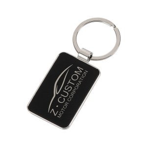 Leatherette Patch Keyring