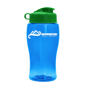 Jr. Crystal Color Bottle with Flip Lid - 18 oz.