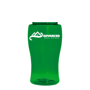 Jr. Crystal Color Bottle with Flip Lid - 18 oz.