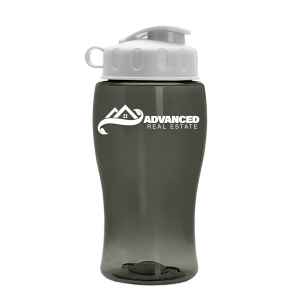 Jr. Crystal Color Bottle with Flip Lid - 18 oz.