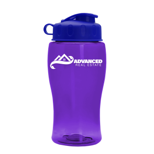 Jr. Crystal Color Bottle with Flip Lid - 18 oz.