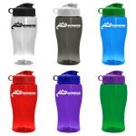 Jr. Crystal Color Bottle with Flip Lid - 18 oz.