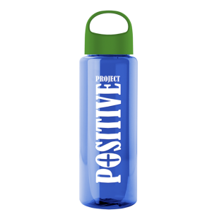 Chugger Bottle with Oval Crest Lid - 32 oz.