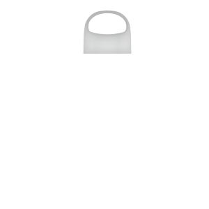 Chugger Bottle with Oval Crest Lid - 32 oz.