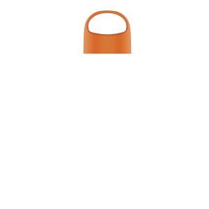Chugger Bottle with Oval Crest Lid - 32 oz.