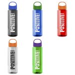 Chugger Bottle with Oval Crest Lid - 32 oz.