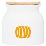 White Whale Ceramic Jar 16.9 oz