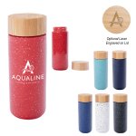 Campfire Speckle Ceramic Coffee Tumbler 10 oz