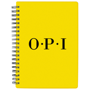 Translucent Cover Spiral Notebook 5.5" x 7"