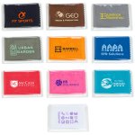 6" x 6" Microfiber Cleaning Cloth in Clear PVC Case