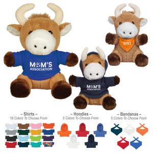 6" Bull Buddy Plush