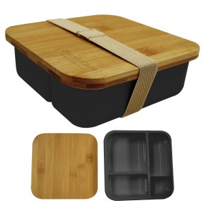 Lunch Trio Bamboo Bento Box