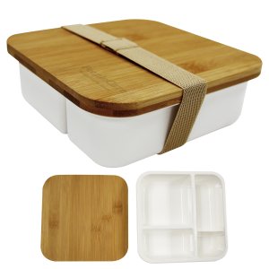 Lunch Trio Bamboo Bento Box