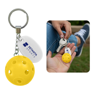 Pickleball Keychain