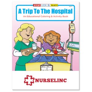 A Trip to the Hospital Coloring Book