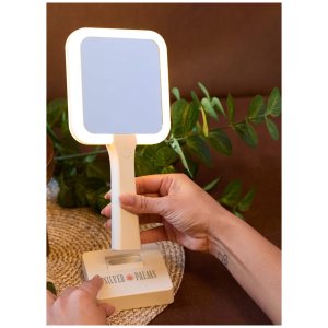 Wellable LED Magnifying Mirror with Stand