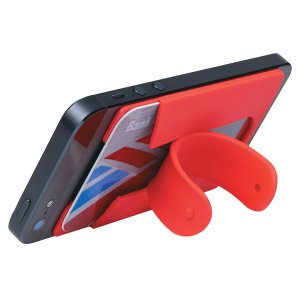 Pocket Prop Silicone Wallet Stand