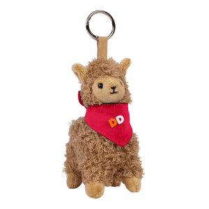 Bahama Breeze Llama Plush Keychain
