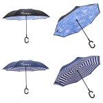 Shed Rain UnbelievaBrella 48" Reverse-Close Manual Stick Umbrella (Prints)