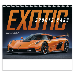 Exotic Sports Cars - Spiral Calendar