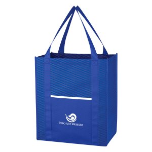 Wavy Pocket Polypropylene Shopper