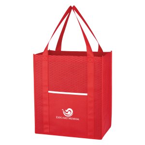 Wavy Pocket Polypropylene Shopper