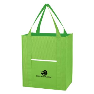 Wavy Pocket Polypropylene Shopper