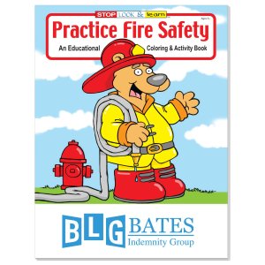 Firefighter Fun Activity Coloring Book