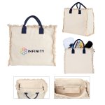 Fringe Factor Canvas Tote