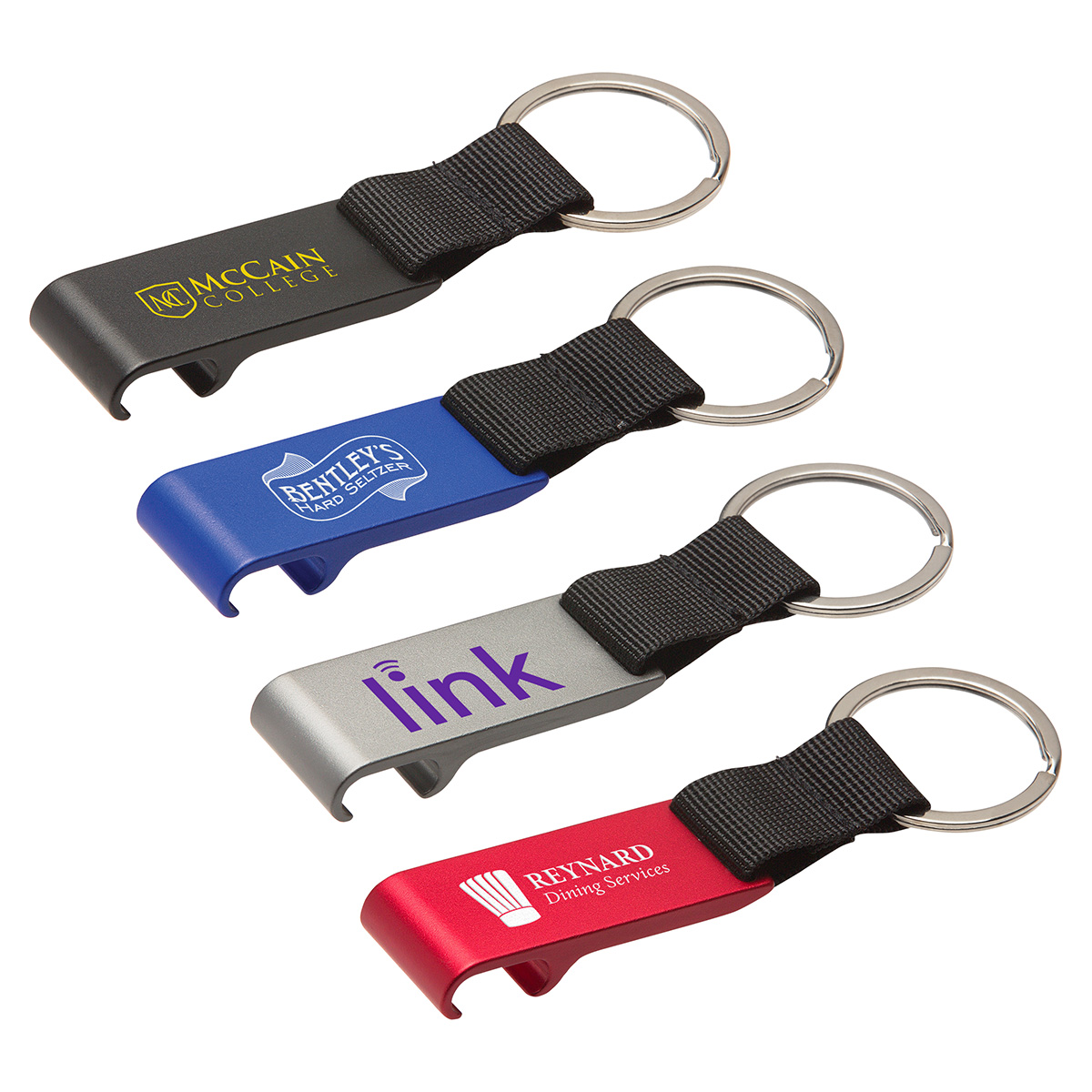Aluminum Bottle Opener Keychain