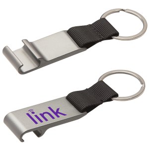 Aluminum Bottle Opener Keychain
