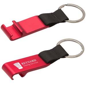 Aluminum Bottle Opener Keychain